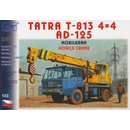 SDV 10103 Bausatz Tatra 813 4x4 AD125, Mobilkran  Mastab...
