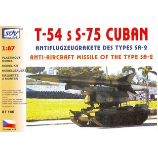 SDV 87166 Bausatz Panzer T-54 mit S-75 Cuban Mastab 1:87