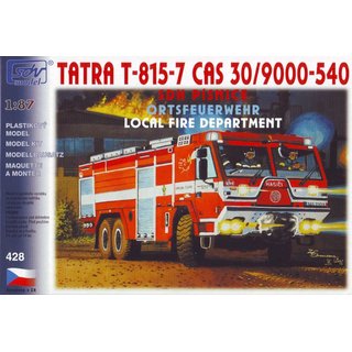 SDV 10428 Bausatz Tatra 815-7 6x6 CAS 30/9000-540, Feuerwehr-Tank Mastab: 1:87