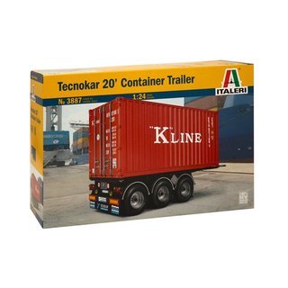 ITALERI 510003887 1:24 20 Container Trailer
