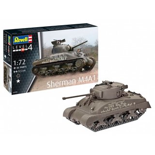 Revell 03290 Sherman M4A1  Mastab 1:72