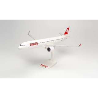 Herpa 613347 Airbus A321neo, Swiss International Air Lines  Mastab 1:100