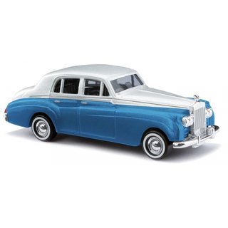 Busch 44422 Rolls Royce zweifarbig blau metallic, 1959  Mastab 1:87
