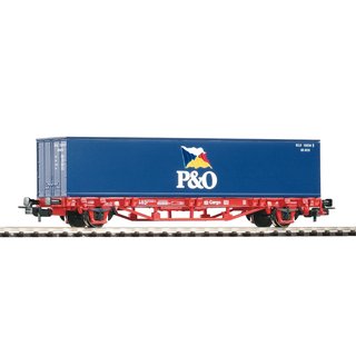 Piko 57706 Spur H0 Containertragwagen Lgs579 &bdquo;P&O&rdquo; DB Cargo Ep. V