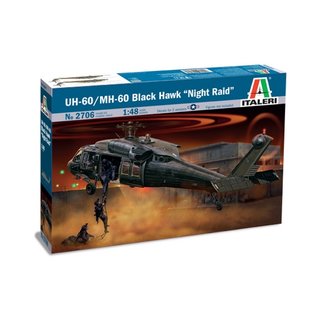 ITALERI 510002706 1:48 UH-60A Black Hawk Night Raid