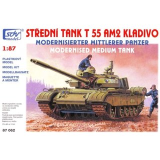 SDV 87062 Bausatz modernisierter mittl.Panzer T55AM  Mastab 1:87