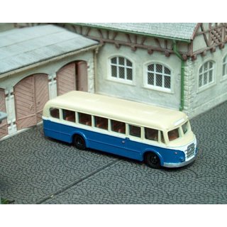 vv model vvTT5012 IFA H6/L Bus blau 1955 Mastab: 1:120