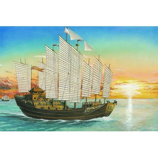 Trumpeter 751202 60 cm Chinesisches Segelschiff Chengho Mastab: 60 cm