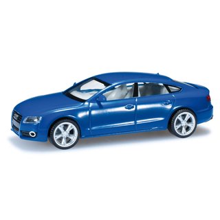 *HERPA 024259-003 Audi A5 Sportback, kobaltblau Mastab 1:87