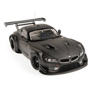 Minichamps 151122304 BMW Z4 GT3 - 2012 - STREETVERSION - MATT BLACK Mastab: 1:18