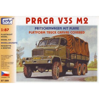 SDV 87099 Bausatz Praga V3S M2 Pritsche/Plane Mastab: 1:87