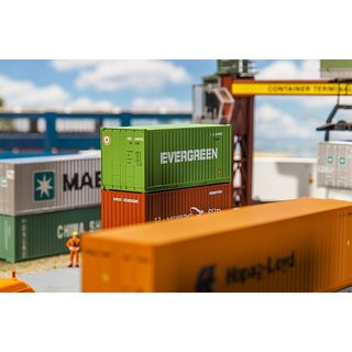 Faller 180821 20 Container EVERGREEN Mastab: H0