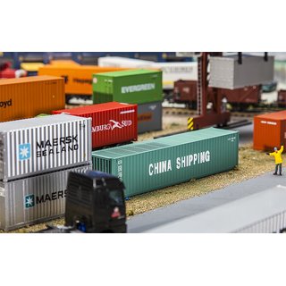 Faller 180844 40 Container CHINA SHIPPING Mastab: H0