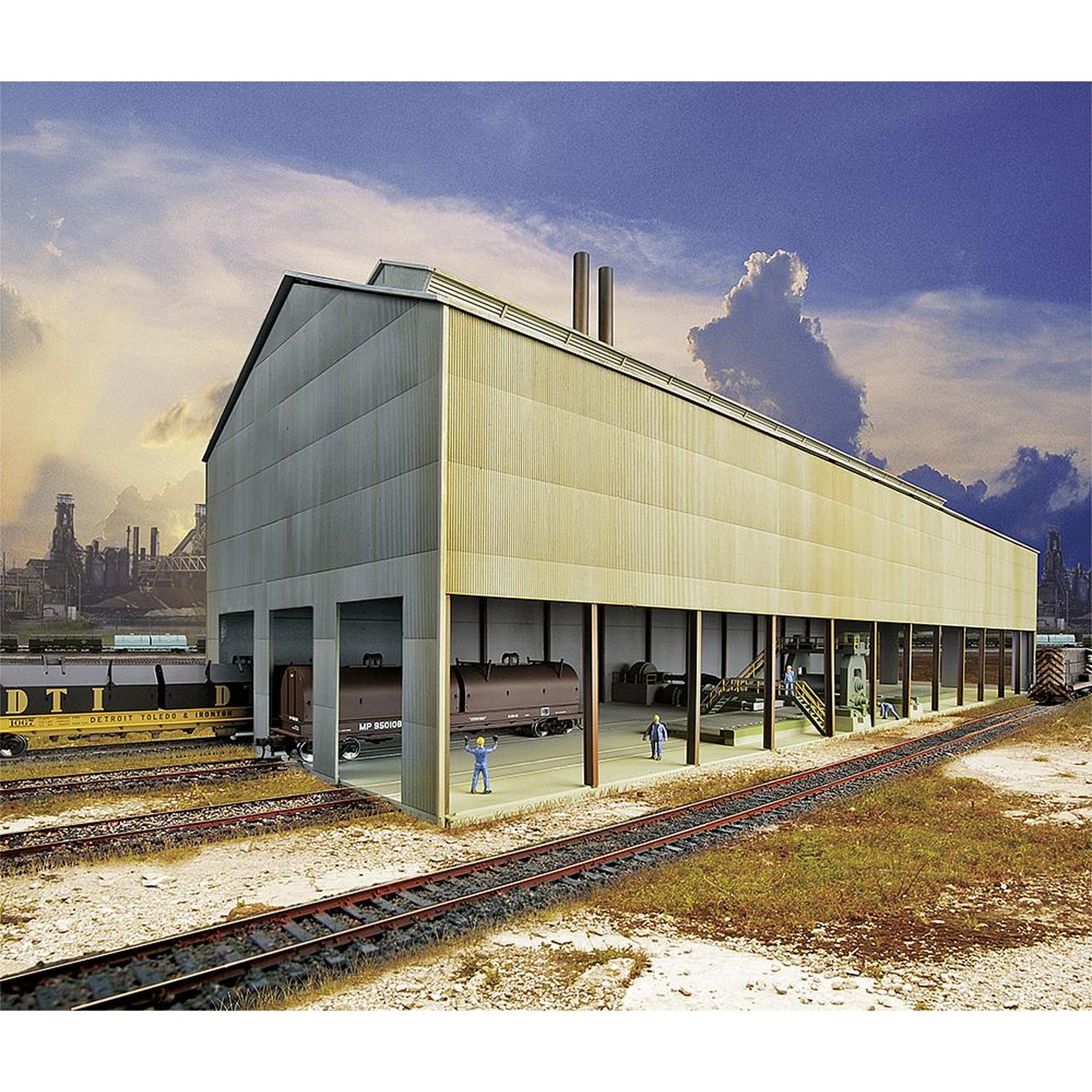 Walthers 532971 Walzwerk Ashland Iron & Steel Maßstab H0