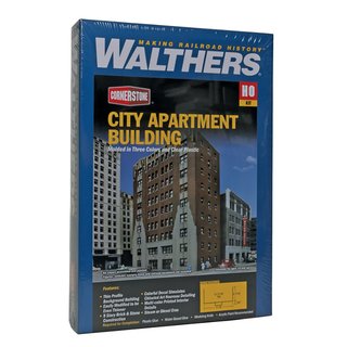 Walthers 533770 Stadt-Apartments Mastab: H0