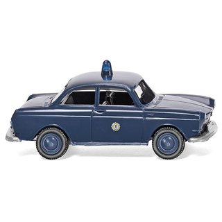 Wiking 086436 VW 1600 Limousine Polizei Berlin  Massstab 1:87