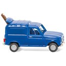 Wiking 022502 Renault R4 Kastenwagen mit Leiter, blau...