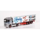 *Herpa 149709 MB Actros LH 02 Kühlkoffer-Sattelzug,...