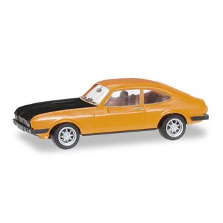 *Herpa 028509 Ford Capri RS, orange/schwarz  Mastab 1:87