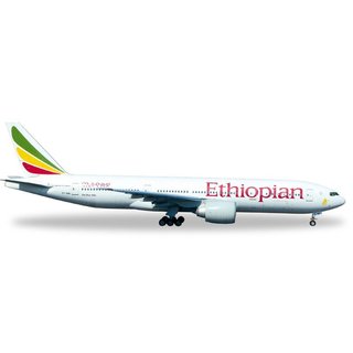 Herpa 528115 Boeing B777-200LR Ethiopian Airlines  Mastab 1:500