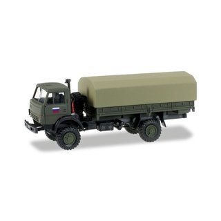 *Herpa 745284 Kamaz 5320 Planen-LKW, Russische Streitkrfte  Mastab 1:87