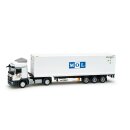 *Herpa 159241 Mercedes Benz A L08 Containersattelzug...