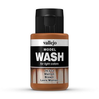 VALLEJO 776513 Wash-Colour, braun, 35 ml
