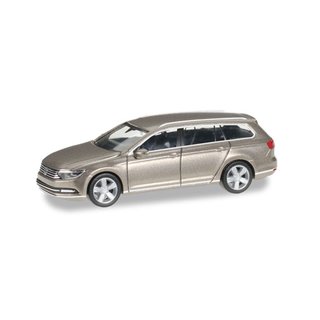 *Herpa 038423-002 VW Passat Variant, Sand Gold Metallic Mastab 1:87