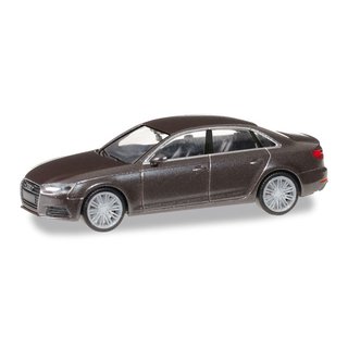 Herpa 038560 Audi A4 Limousine, argusbraun metallic  Massstab 1:87