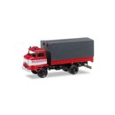 Herpa 745314 IFA L 60 Planen-LKW, Feuerwehr NVA  Mastab...