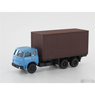 RK-Modelle 201320 MAZ 503 3-a. fcl. Pritsche mit 20 Container beladen Mastab: 1:87