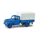 *HERPA 303200 Framo V901/2 Planen-LKW, blau Mastab: 1:87