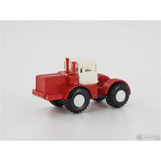 RK-Modelle TT0621-rt-w Traktor Kirovets K700A 1975 - 2002, rot/wei  Mastab 1:120