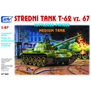 SDV 87043 Bausatz Panzer T62 vz.67  Maßstab 1:87