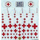 TL Decals 2470  DRK - Deutsches Rotes Kreuz  Mastab: 1:87