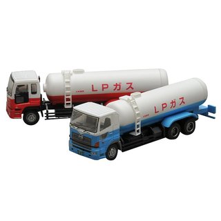 TOMYTEC 972956 Truck-Set, 2 Gas-Tankwagen