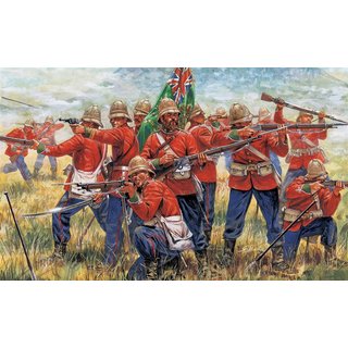 ITALERI 510006050 1:72 Zulu Wars - Britische Infanterie
