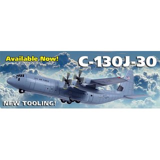 Minicraft 584700 1/144 Lockheed C-130J-30 SuperHerc USAF Mastab: 1/144