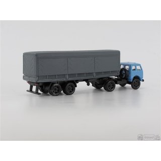 RK-Modelle TT0138-dgr MAZ503 Pr/Pl-Sattelzug Blau Dunkelgrau Massstab: 1:120