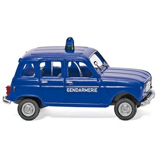 Wiking 022404  Renault R4, Gendarmerie  Mastab 1:87