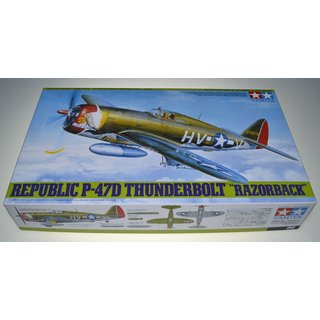 Tamiya 300061086 1:48 WWII US Re.P-47D Thunder