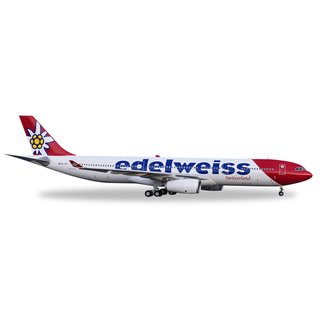 Herpa 558129 Airbus A330-300 Edelweiss Air, HB-JHR  Mastab 1:200