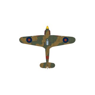 Herpa 81AC069 Hawker Hurricane Mkl 11 Group 6 OUT Sutton Bridge 1940  Mastab 1:72