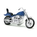 Busch 40152 US Motorrad, blau-metallic  Mastab 1:87