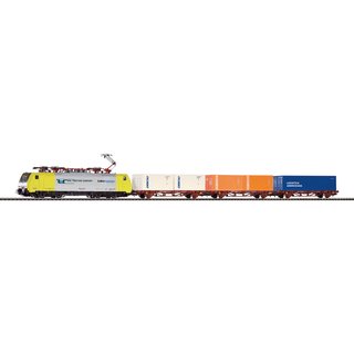 Piko 97916 Spur H0 Start-Set Containerzug BR 189 + 3 Containerwagen FS