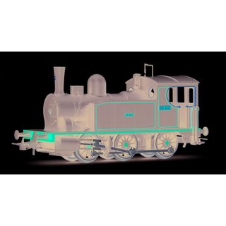Electrotren E0048 Dampflokomotive 030 Caldas Spur H0