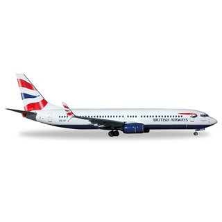 Herpa 530408 Boeing B737-800 British Airways Comair  Mastab 1:500