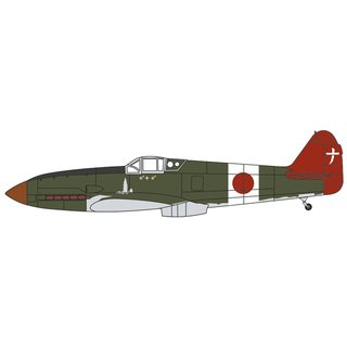 Herpa 81AC077 Kawasaki Ki-61 Hien 244th Flight Reg. 1945  Mastab 1:72