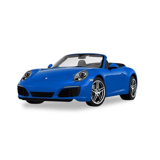 Herpa 038843 Porsche 911 Carrera 2 Cabrio, blaumetallic  Mastab 1:87