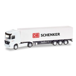 *Herpa 066686 MB A LH Container-Sattelzug, DB Schenker  Mastab 1:120